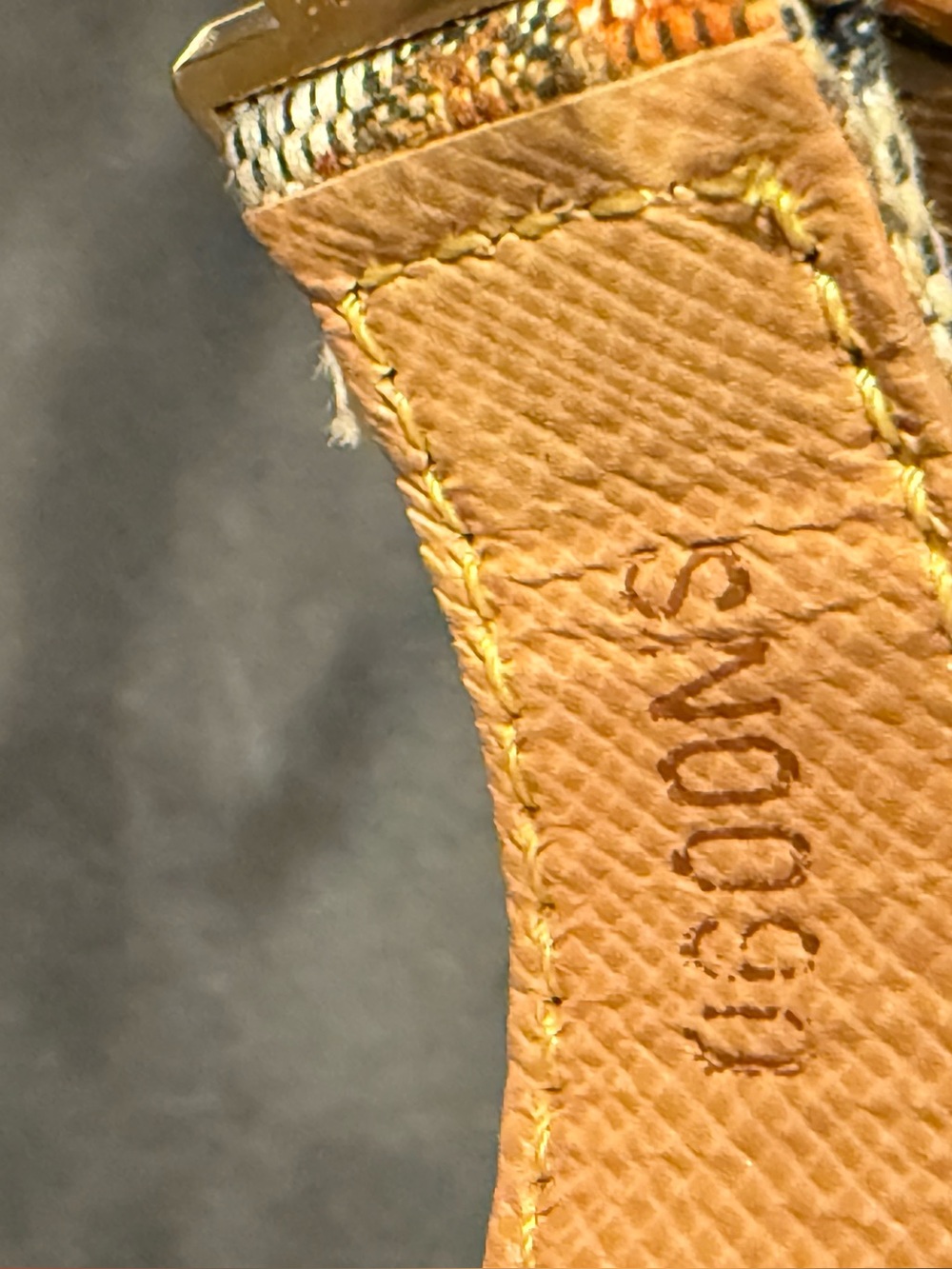 Louis Vuitton Mini Lin Monogram Good Luck Wish Bracelet Gold Flower Clasp - Picture 13 of 16